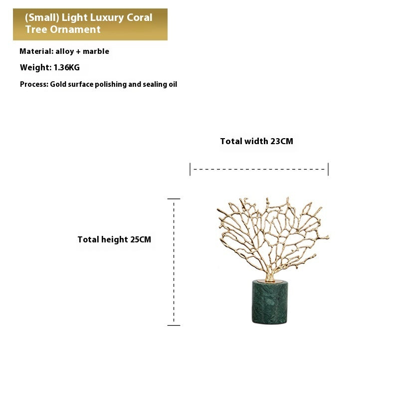 Nordic Light Luxury Metal Home Decorative Crafts