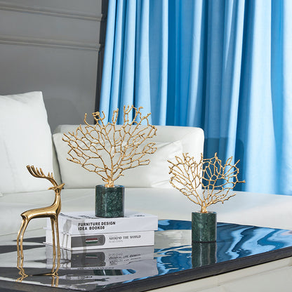 Nordic Light Luxury Metal Home Decorative Crafts