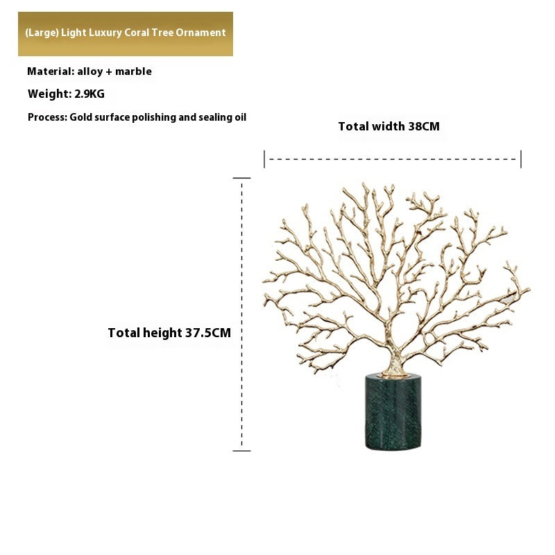 Nordic Light Luxury Metal Home Decorative Crafts